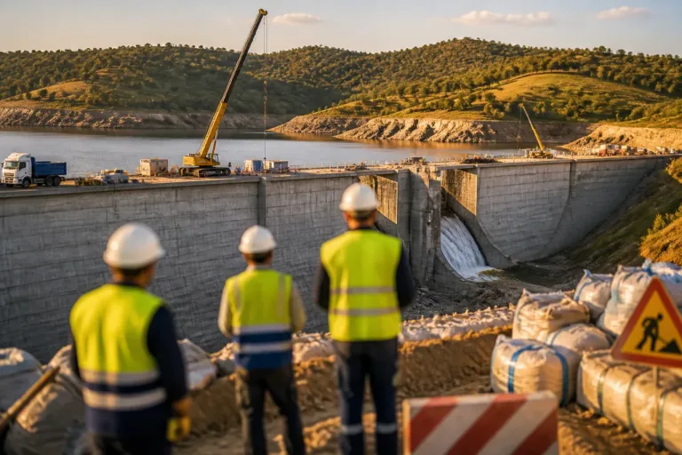 La CH del Tajo destina 2,8 millones a conservar once presas en Cáceres, Ávila y Madrid