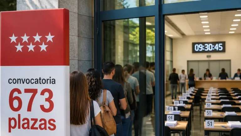 La Comunidad convoca 673 plazas de Auxiliar Administrativo: nueva oportunidad de empleo público