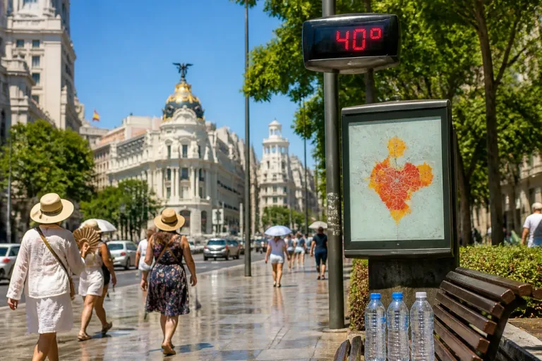 La Comunidad de Madrid activa aviso amarillo por calor con picos de hasta 40 ºC en zonas clave