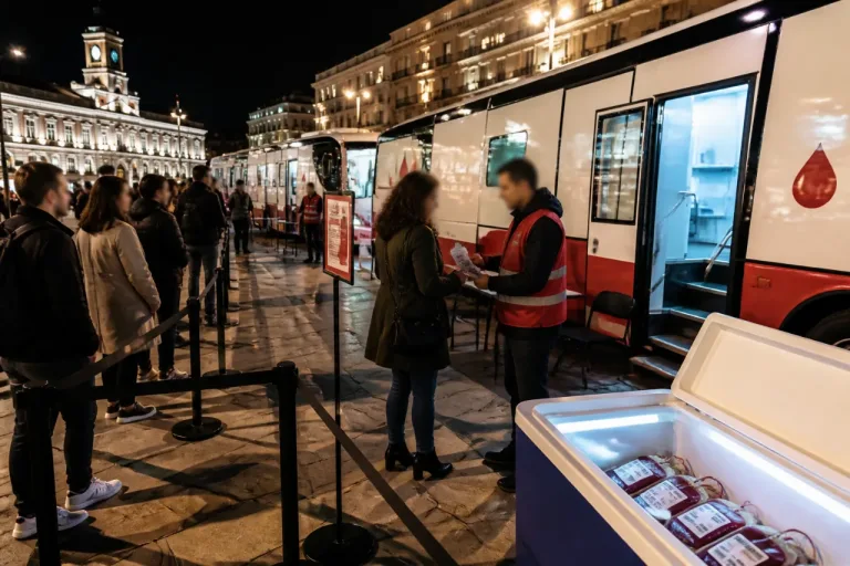 La Comunidad de Madrid activa la alerta roja por reservas de sangre al 35% y pide donaciones