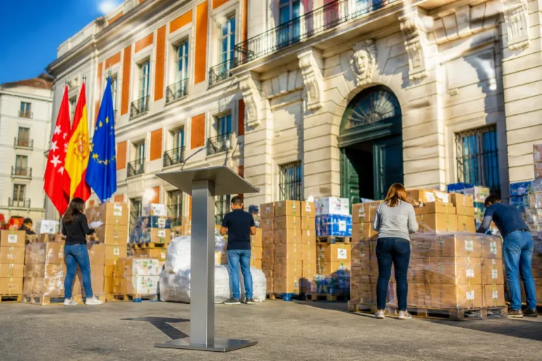 La Comunidad de Madrid moviliza un millón de euros de ayuda humanitaria para Venezuela