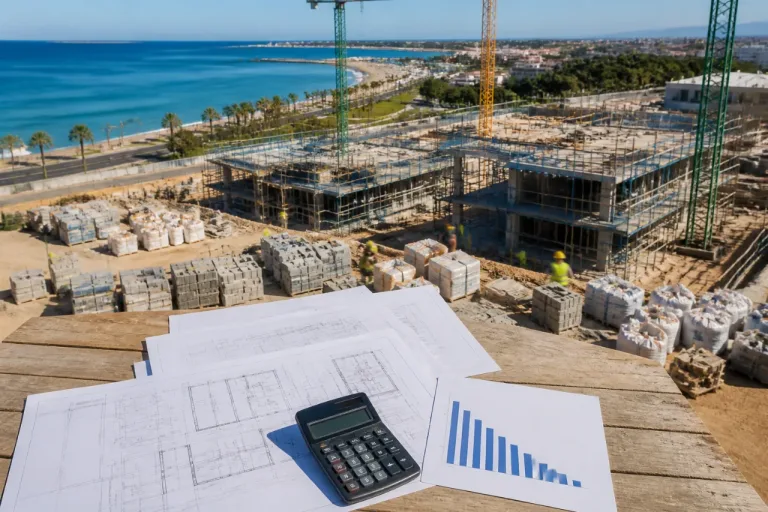 La construcción en Tarragona crece un 13% en obras pero cae la proyección de viviendas y presupuestos