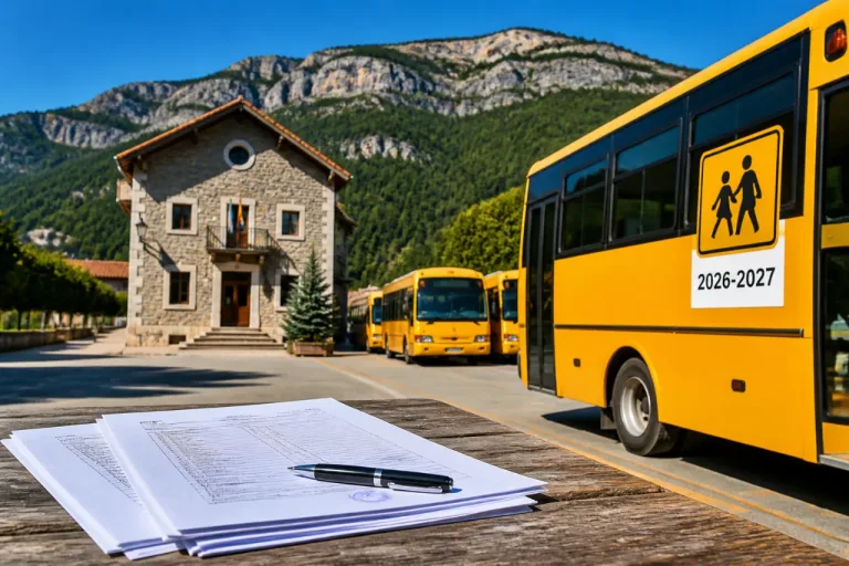 La DGA licita por más de 2 millones el transporte escolar para Teruel en 2026-2027
