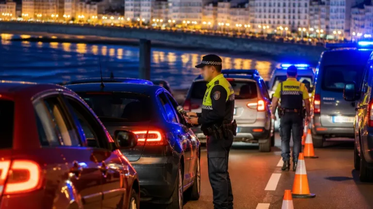 La DGT detectó 928 positivos en Galicia en una semana; A Coruña registra la mayor tasa