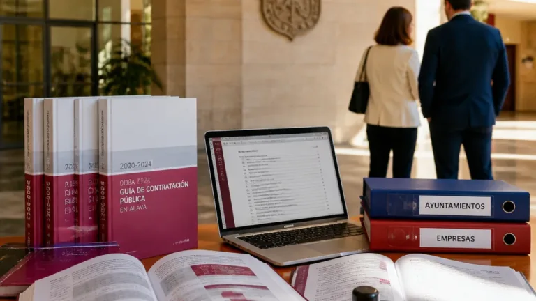 La Diputación de Álava publica una guía práctica sobre contratación pública (2020-2024)