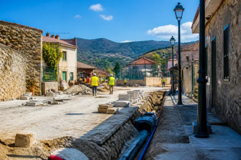 La Diputación destina 800.000 € a la reforma urbana del barrio de A Caeira en Poio