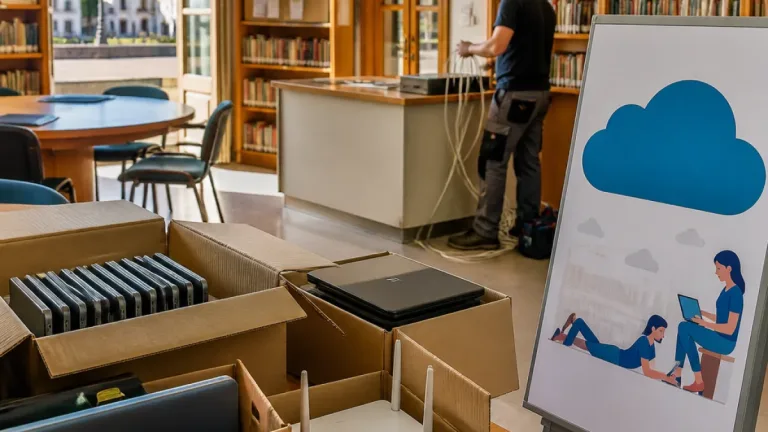 La Diputación impulsa cinco nuevos 'Espacios Nubeteca' en bibliotecas de la provincia