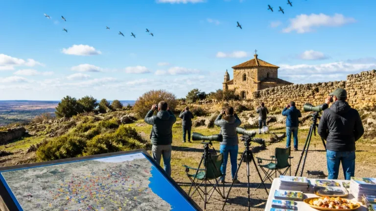 La Diputación impulsa el turismo ornitológico con una red de más de 50 enclaves en Ávila