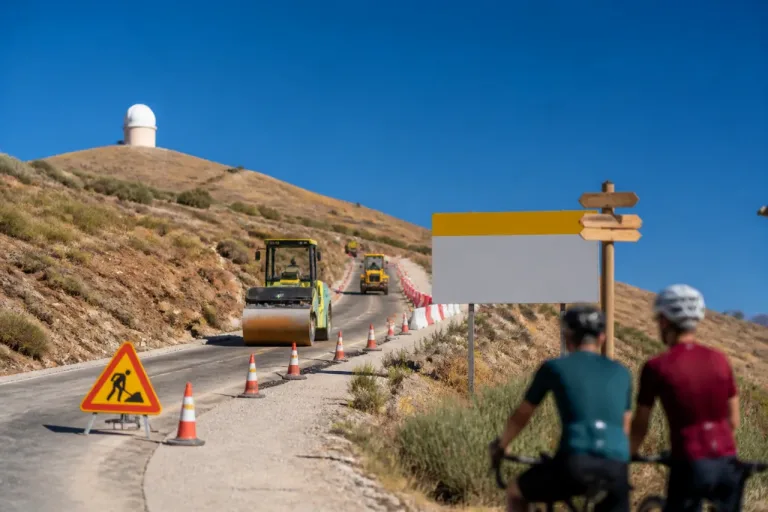 La Diputación invierte 340.000 € para mejorar el acceso a Calar Alto antes de La Vuelta