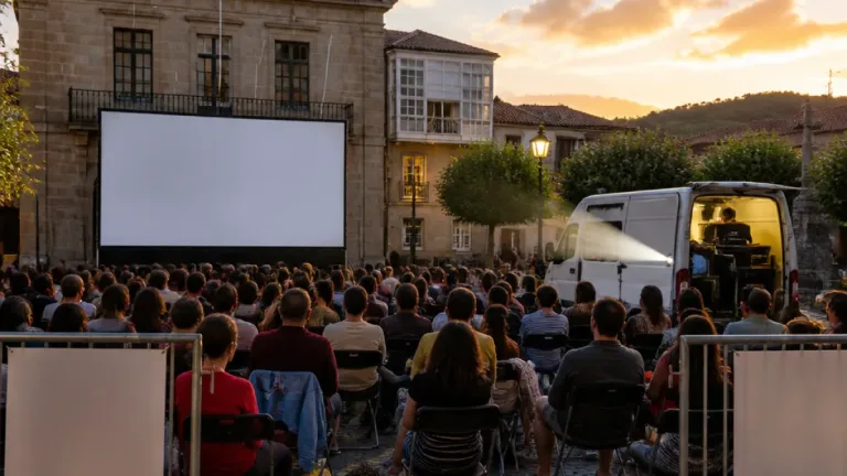 La Diputación lleva el cine de verano a más de treinta municipios ourensanos