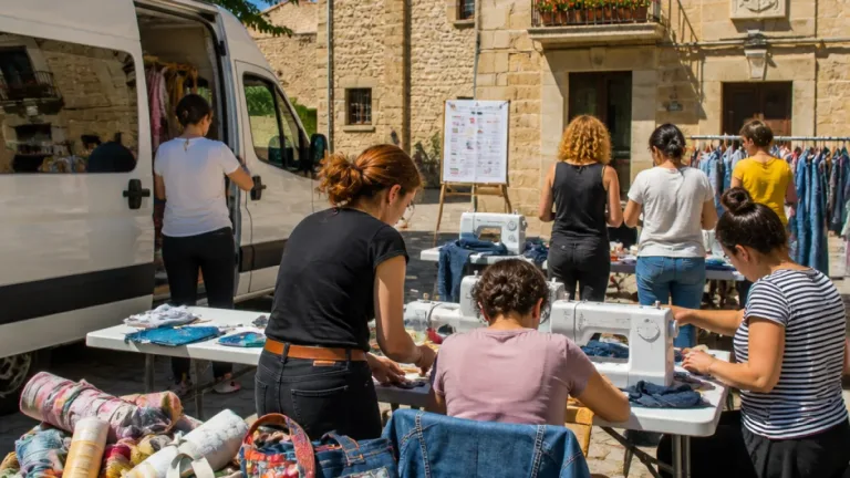 La Diputación lleva talleres de reparación y moda sostenible a 23 pueblos de la provincia