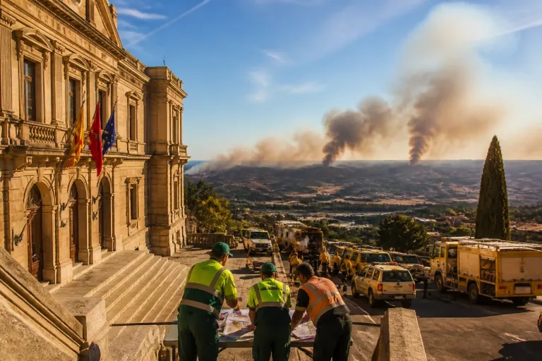 La Diputación pide la declaración de zona catastrófica tras los grandes incendios en Huesca