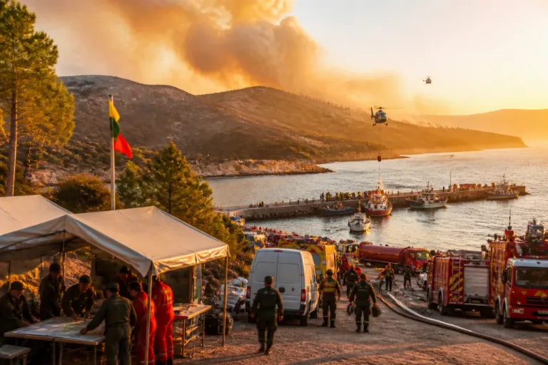 La Generalitat solicita la UME tras declarar la Situación 1 por el incendio entre Soneja y Azuébar