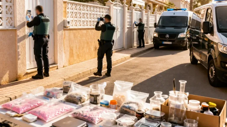 La Guardia Civil desmantela en Torrevieja una red que producía y vendía 'tusi'