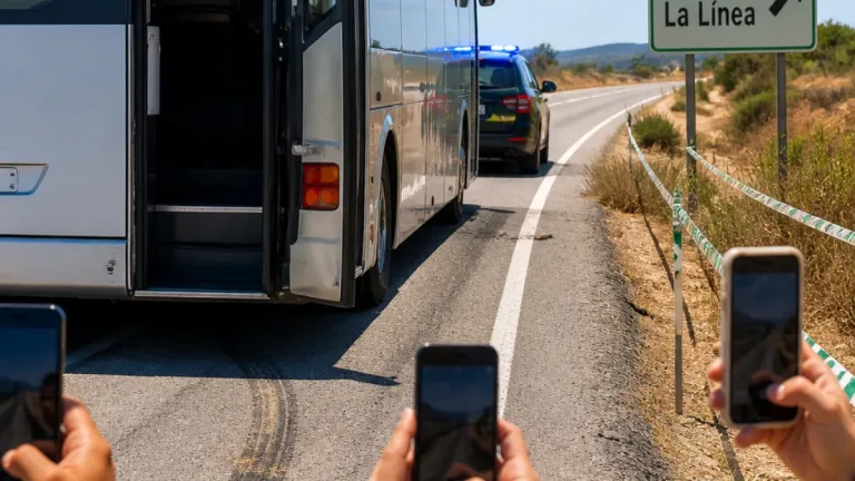 La Guardia Civil investiga en Cádiz a la conductora de un autobús por conducción temeraria