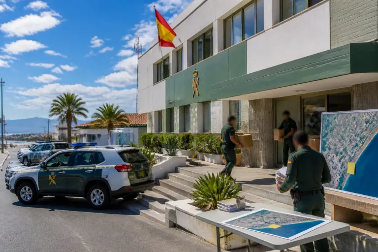La Guardia Civil reubica a más de 180 agentes tras el traspaso de seguridad en Roquetas de Mar