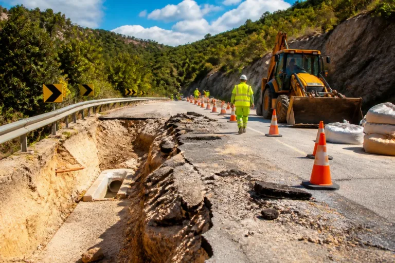 La Junta aprueba 400.000 euros para reparar carreteras dañadas por las lluvias en la provincia