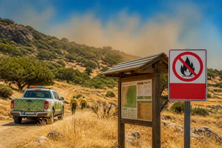 La Junta declara la alerta por riesgo de incendios en Salamanca y anuncia medidas restrictivas