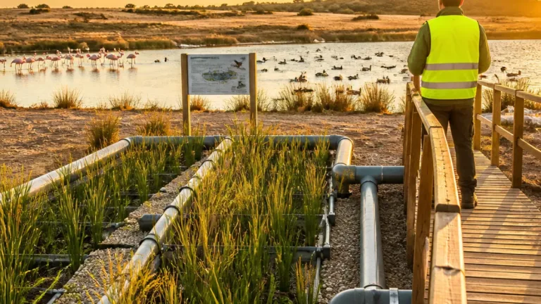 La Junta refuerza la protección de la Laguna Salada de Pétrola con un filtro verde y fondos europeos