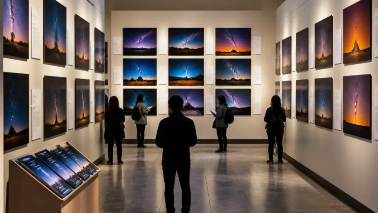 La muestra 'Cielos de Guadalajara' reúne 26 astrofotografías en la Fundación Ibercaja hasta el 29 de julio