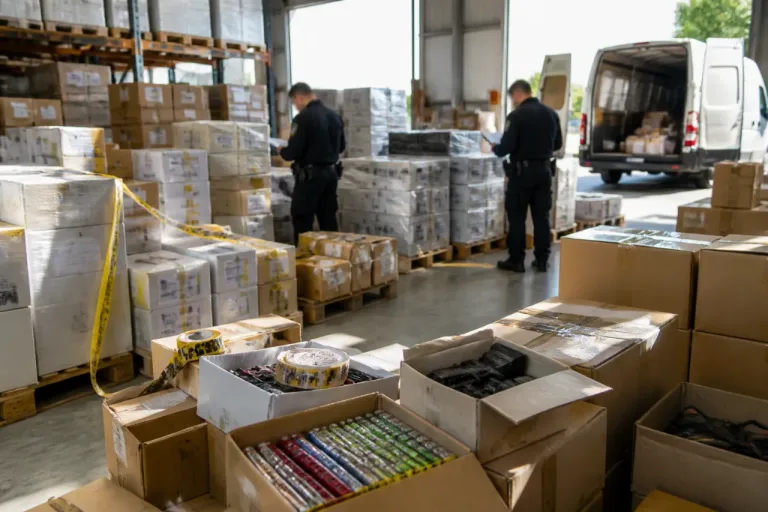 La Policía incauta más de 16.800 artículos falsificados en Fuenlabrada y detiene a un hombre