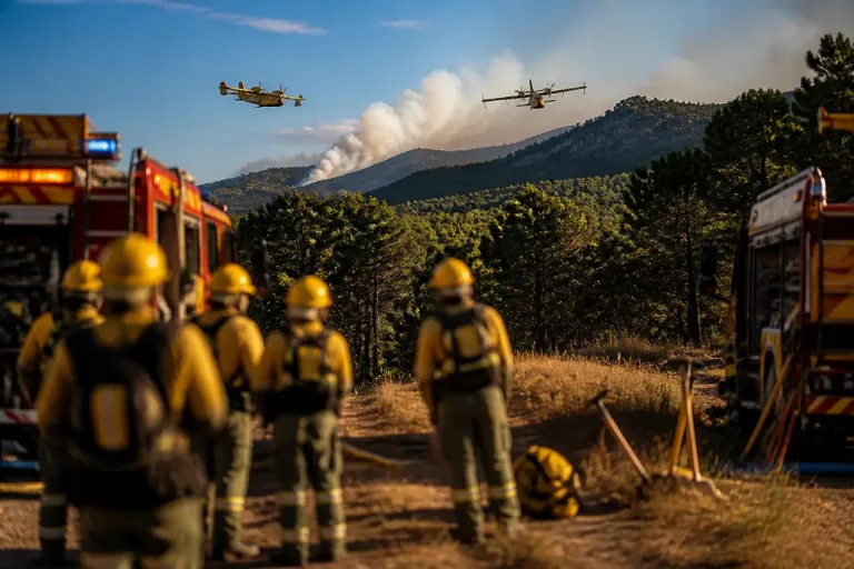 La presión sobre el fuego en León cede: un único incendio activo y la previsión es estabilizarlo
