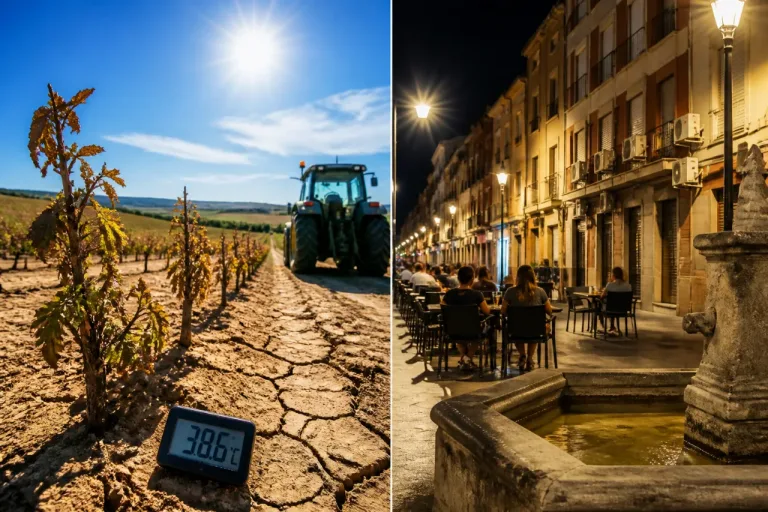 La provincia de Burgos entra en una ola de calor extrema: picos de 38-40 ºC y noches tropicales
