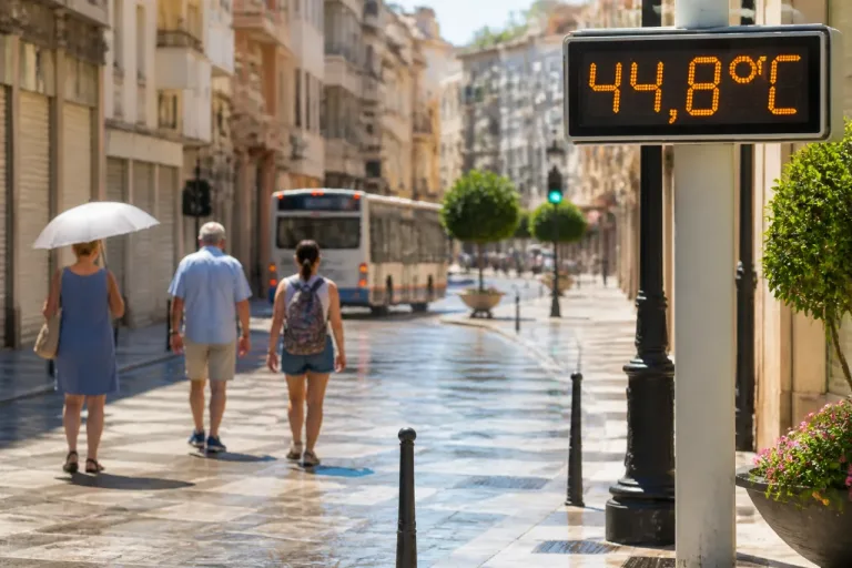 La provincia de Valencia bate registros: Carcaixent llega a 44,8 ºC y Aemet advierte más días de calor