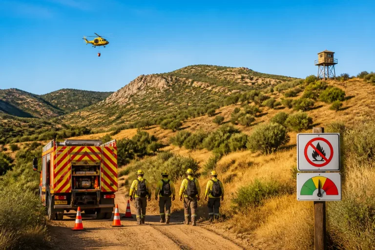La Provincia eleva la alerta por riesgo alto de incendios y pide extremar la prevención