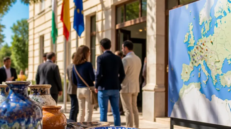 La Rambla será la sede permanente de la Agrupación Europea de Ciudades de la Cerámica