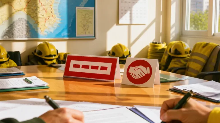 La Región cierra un acuerdo histórico para blindar las condiciones de los bomberos forestales