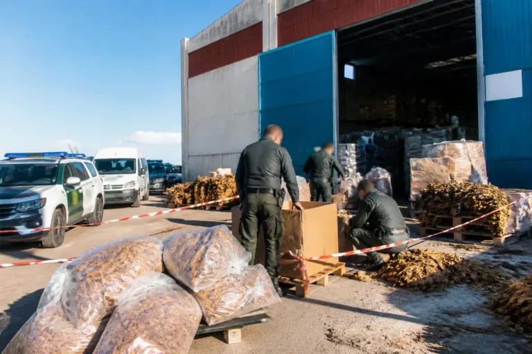 La UCO desmantela en Cuenca una red de tabaco con detenidos y registros en la provincia