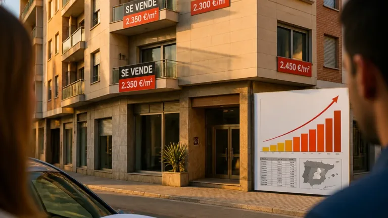 La vivienda en la provincia de Alicante encarece más de 26.000 € en un año para un piso de 100 m²