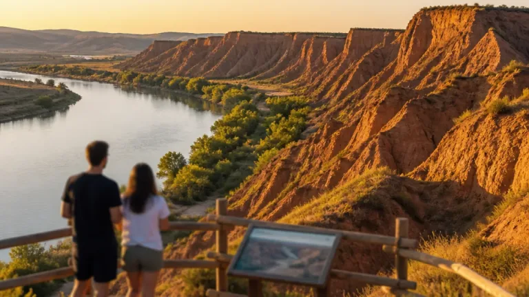 Las Barrancas de Burujón: acantilados rojizos y protección ambiental junto al Tajo