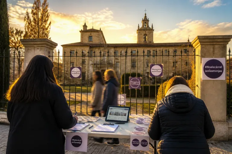 Las exmonjas de Belorado lanzan una campaña de firmas ante el riesgo de prisión