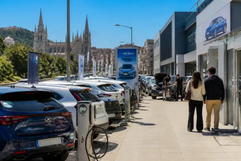 Las matriculaciones suben un 22% en Burgos y los híbridos acaparan más de la mitad del mercado