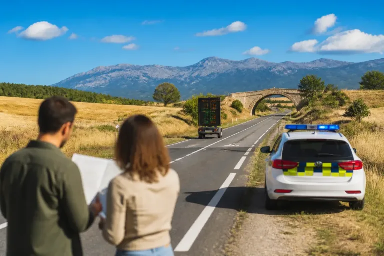 Las muertes en carretera descienden en Segovia mientras suben en Castilla y León