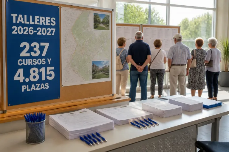 Leganés amplía a 4.815 plazas los talleres de mayores tras un 35% más de solicitudes