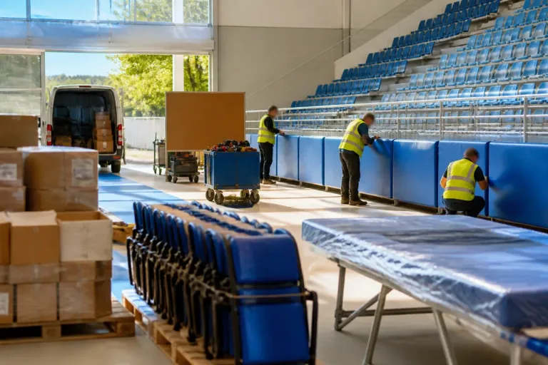 Leganés moderniza sus polideportivos con más de un millón en nuevo equipamiento