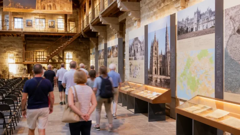 León acoge la primera parada de la exposición del 50 aniversario de Hispania Nostra