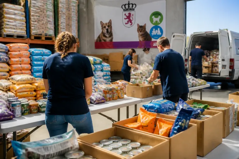 León refuerza su red solidaria: MasQPerros busca voluntarios para el Banco de Alimentos de Animales