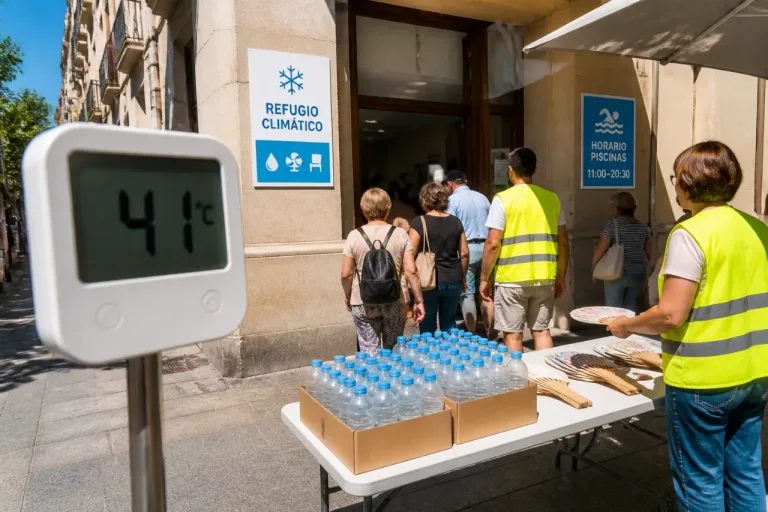 Lleida activa el plan por ola de calor y habilita refugios y servicios para proteger a la población