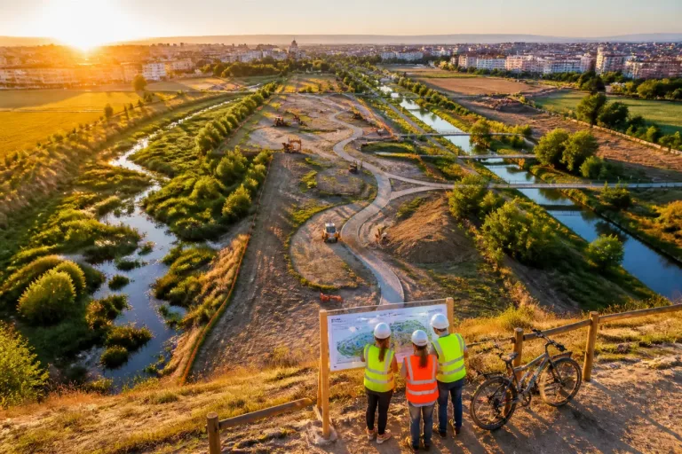 Logroño impulsa tres parques perimetrales para mitigar inundaciones y sequías