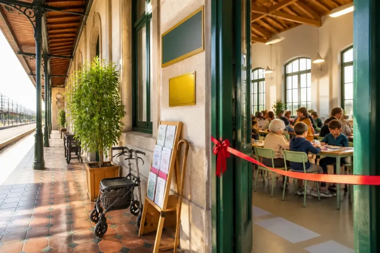 Logroño inaugura la antigua estación como centro intergeneracional con actividades ya en marcha