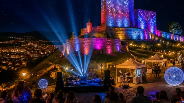 Los castillos de Jaén se convierten en escenarios gratuitos de arte y luz hasta septiembre
