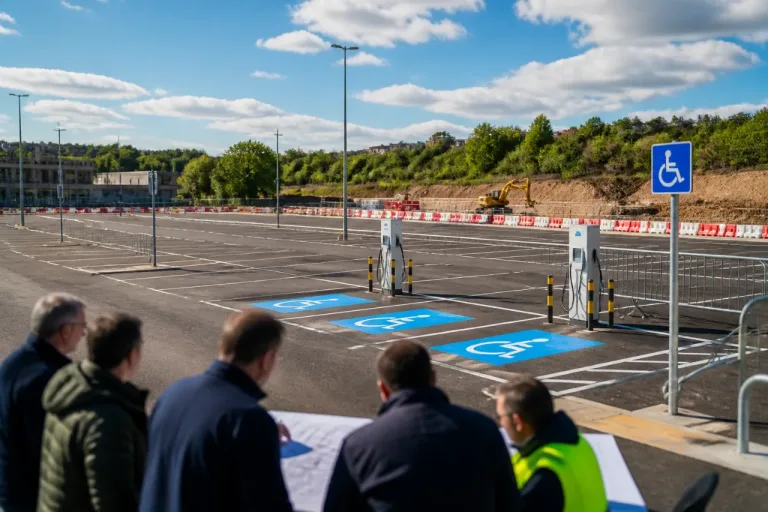 Lugo habilitará 116 plazas en O Ceao con cargadores y zona para movilidad reducida