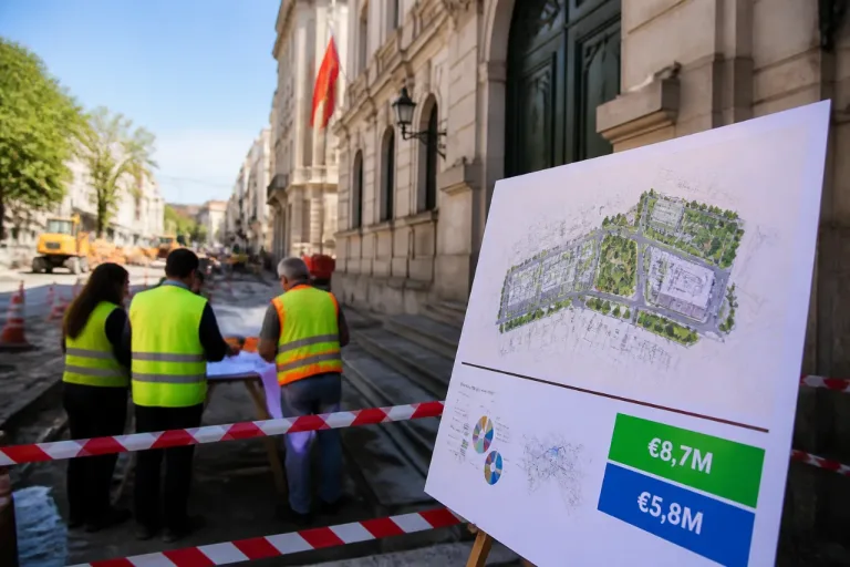 Lugo reajusta Novo Norte: priorizan obras urgentes y paralizan la reforma de la Avenida da Coruña