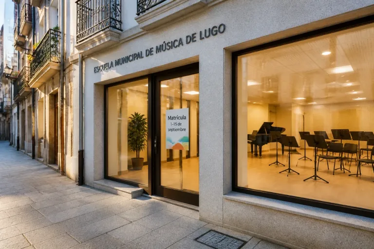 Lugo recupera su Escuela Municipal de Música: reabre tras dos años y matrículas en septiembre