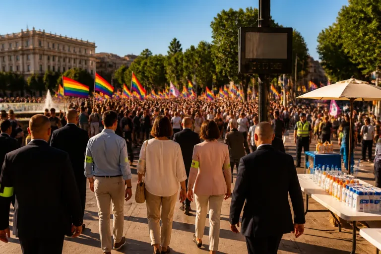 Madrid acoge la manifestación del Orgullo con presencia de ministros y recomendaciones por el calor