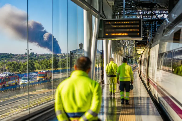 Madrid: restablecida la circulación del AVE con Andalucía tras incendio en Córdoba